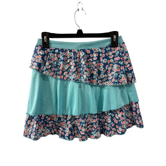 Ocean + Coast Blue with Tropical Design Skirt Size L‎ NWT - Picture 2 of 7